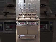 ΟΦΕ-H413 CE πιστοποιημένη ηλεκτρική μηχανή ανοικτής βαθειάς τηγανίτησης με αντλία πετρελαίου αυτόματης ανύψωσης