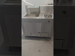 GW-2400 0,4kw Εμπορική Ηλεκτρική Ψητήρας Κοτόπουλου Trble 1200x700x950mm