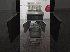 OFE-239L ηλεκτρικό δύο κατσαρόλες 3 καλάθια οθόνη αφής με σύστημα φίλτρου πετρελαίου τηγανητή