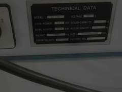 ZZ-120/80/60/40/240 ηλεκτρικό 380V/220V δύο ταχυτήτων συνεργάτης σπειροειδής μίξερ ζύμης