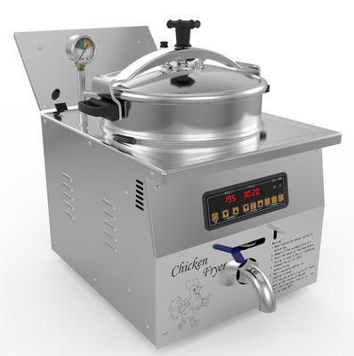 Ψηφιακό Πίνακα 16L 3KW 220V/110V Chicken Express Αντιμετωπίστης Τροχαλίας Πύλης