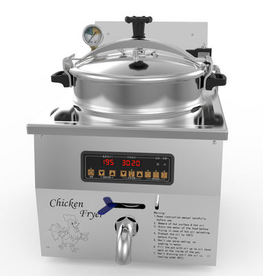 Ψηφιακό Πίνακα 16L 3KW 220V/110V Chicken Express Αντιμετωπίστης Τροχαλίας Πύλης