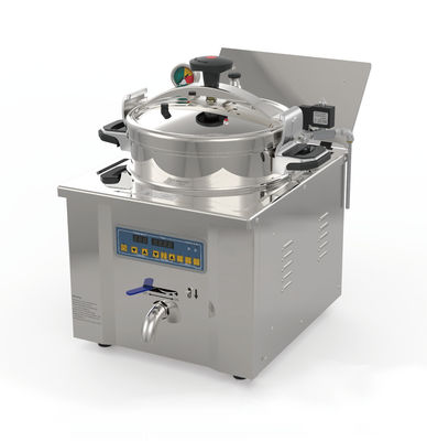 Ψηφιακό πάνελ 22L 3.5KW 220V Chicken Express Table Top Counter Top Pressure Fryer