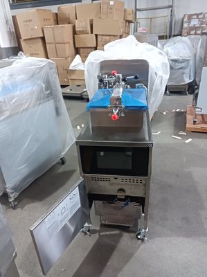 Ελκτρικός κατακόρυφος φρυγανιστής πίεσης κοτόπουλου με φίλτρο