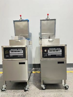 Ηλεκτρικός ψηφιακός πίνακας 380V/220V Φρύσο πίεσης κοτόπουλου χωρίς σύστημα φίλτρου ελαίου