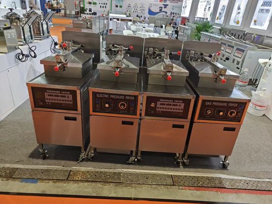 Ηλεκτρικός ψηφιακός πίνακας 380V/220V Φρύσο πίεσης κοτόπουλου χωρίς σύστημα φίλτρου ελαίου