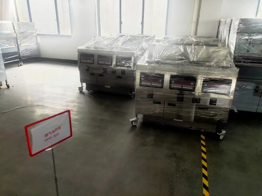 Πίνακας ψηφιακού υπολογιστή Τρεις κατσαρόλες Έξι καλάθια Ανοίξτε βαθύ τηγανίτη με διήθηση