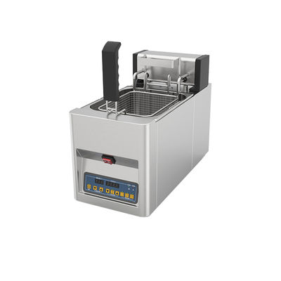 8L Table Top Style Αυτοκινητικό ανελκυστήρα 3KW Ηλεκτρικό Ψηφιακό Ανοιχτό Βαθύ Φρυγανιστήρα