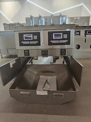 Ηλεκτρικά τσιπάκια με λειτουργία μνήμης ανοικτό στυλ με διήθηση πετρελαίου βαθύ τηγανίτη