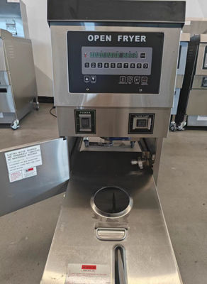 Γρήγορη θέρμανση 304SUS 13.5kw Αυτοκινητό ανελκυστήρα προηγμένη τεχνολογία ηλεκτρικά εμπορικά τσιπάκια ανοικτό τηγανίτη