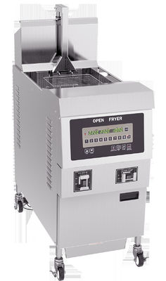 Γρήγορη θέρμανση 304SUS 13.5kw Αυτοκινητό ανελκυστήρα προηγμένη τεχνολογία ηλεκτρικά εμπορικά τσιπάκια ανοικτό τηγανίτη
