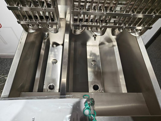 ηλεκτρικό δύο κατσαρόλες 3 καλάθια 21.5L+11.6L με σύστημα φίλτρου πετρελαίου τσιπάκια ανοικτή τηγανίτη
