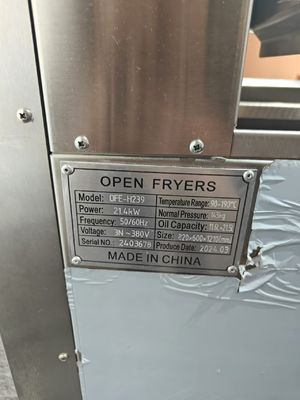 21.4KW Διπλή δεξαμενή 11.6L+21.5L Ψηφιακό Πίνακα Υπολογιστή Ηλεκτρικά Τσιπάκια Ανοιχτό Φρυγανιστή