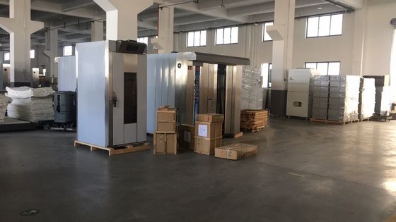 Ηλεκτρικό πετρέλαιο ντίζελ 380V/220V 32 δίσκοι αρτοποιία περιστρεφόμενος φούρνος με δίσκους και τροχόσπιτο