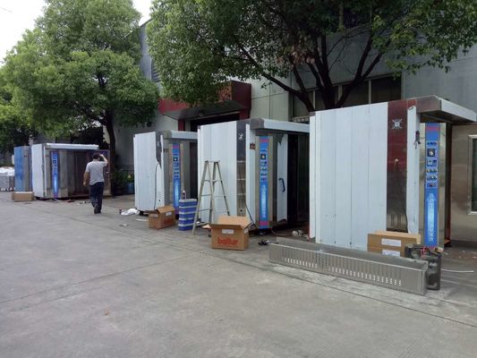 Ηλεκτρικό πετρέλαιο ντίζελ 380V/220V 32 δίσκοι αρτοποιία περιστρεφόμενος φούρνος με δίσκους και τροχόσπιτο