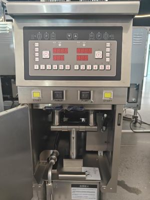 Δύο κατσαρόλες Δύο καλάθια 7.5L*2 Μικρή χωρητικότητα 14kw εξοικονόμηση πετρελαίου Ηλεκτρική ανοιχτή τηγανίτης με διήθηση πετρελαίου