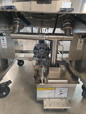 380V 28kw Διπλές δεξαμενές Τέσσερα καλάθια Ψηφιακό πάνελ Ηλεκτρικά και φυσικά τσιπ Ανοιχτή τηγανητή μηχανή 15L*2