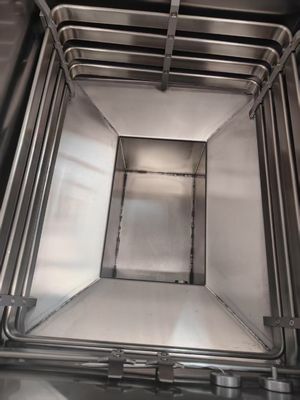 8HD Ηλεκτρικό ψηφιακό υπολογιστή 55L 5 Fry Tray Μεγάλη παραγωγικότητα 17KW Ανοιχτό βαθύ τηγανητή