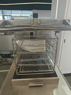 8HD Ηλεκτρικό έξυπνο πάνελ αφής 55L 5 Φρυζάκι Μεγάλη παραγωγικότητα 17KW Ανοιχτό βαθύ τηγανίτη