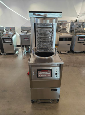 6HD Ηλεκτρικό 12KW 380V 28L 6 Φρυζάκι Μεγάλη παραγωγικότητα Στρογγυλή Αυτοκίνητο ανελκυστήρα Φρυζάκι πίεσης κοτόπουλου