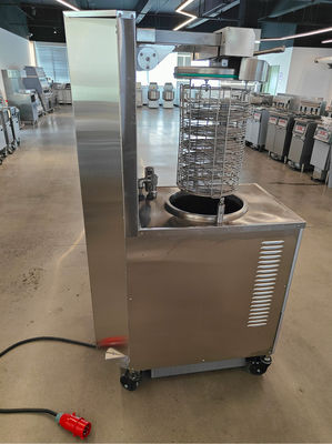 6HD Ηλεκτρικό 12KW 380V 28L 6 Φρυζάκι Μεγάλη παραγωγικότητα Στρογγυλή Φρυζάκι πίεσης κοτόπουλου