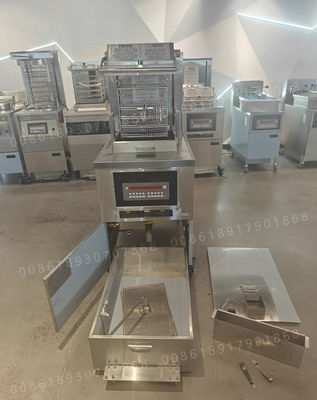 8HD Αέριο 220V 55L 5 Φρυγανάκι υψηλής παραγωγικότητας Φρυγανίτης πίεσης κοτόπουλου