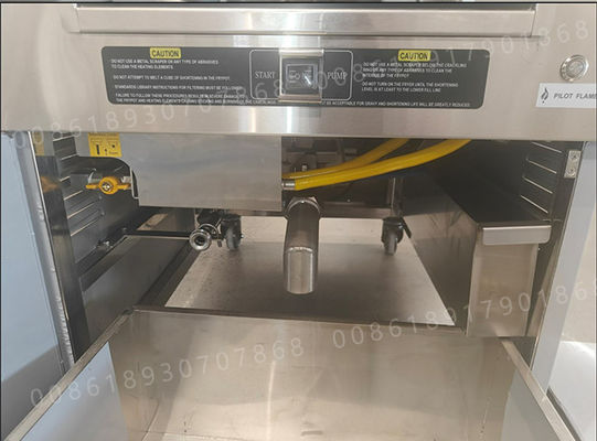 PFG-5910 8 Κεφαλή 55L 220V Φρυγανίτης πίεσης κοτόπουλου με αέριο (CE, κατασκευαστής)